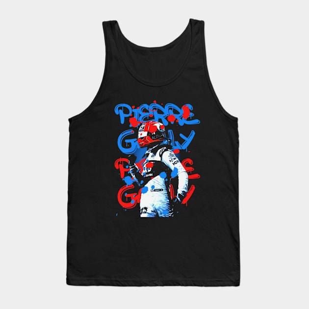 Pierre Gasly Neon Tank Top by lavonneroberson